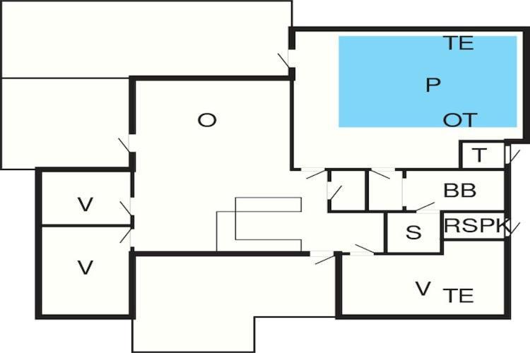 8 Person Holiday Home In Bindslev 外观 照片
